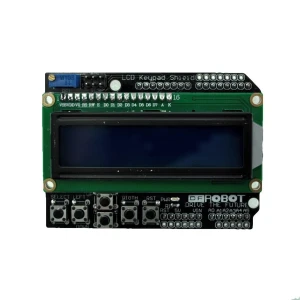 LCD Keypad Shield LCD1602 kompatibel mit Arduino mit integriertem Display und Tasten