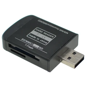 USB 2.0 Kartenleser All-in-One für Micro SD, MMC, SDHC, TF und M2