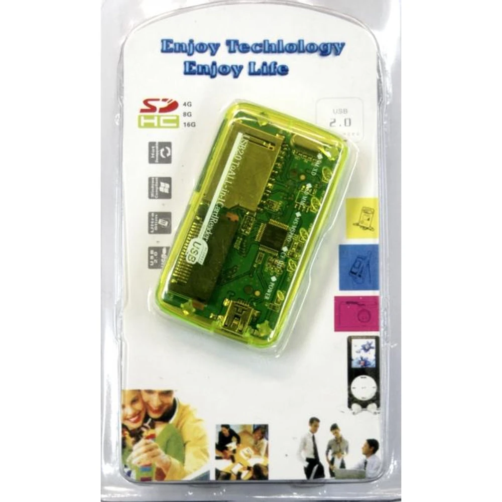 USB 2.0 Kartenleser 23-in-1 kompatibel mit PC und Mac