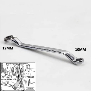 TSX TOOL Wasserpumpen-Riemenscheiben-Schlüssel T10360 12mm für Volkswagen Audi EA888