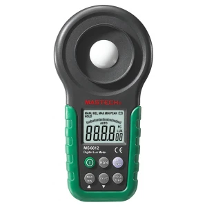 Professionelles Luxmeter Mastech MS6612 für präzise Lichtmessung