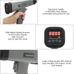 Digitale Induktions-Zündzeitpunktlampe für Autos und Motorräder 12V mit Klemmen