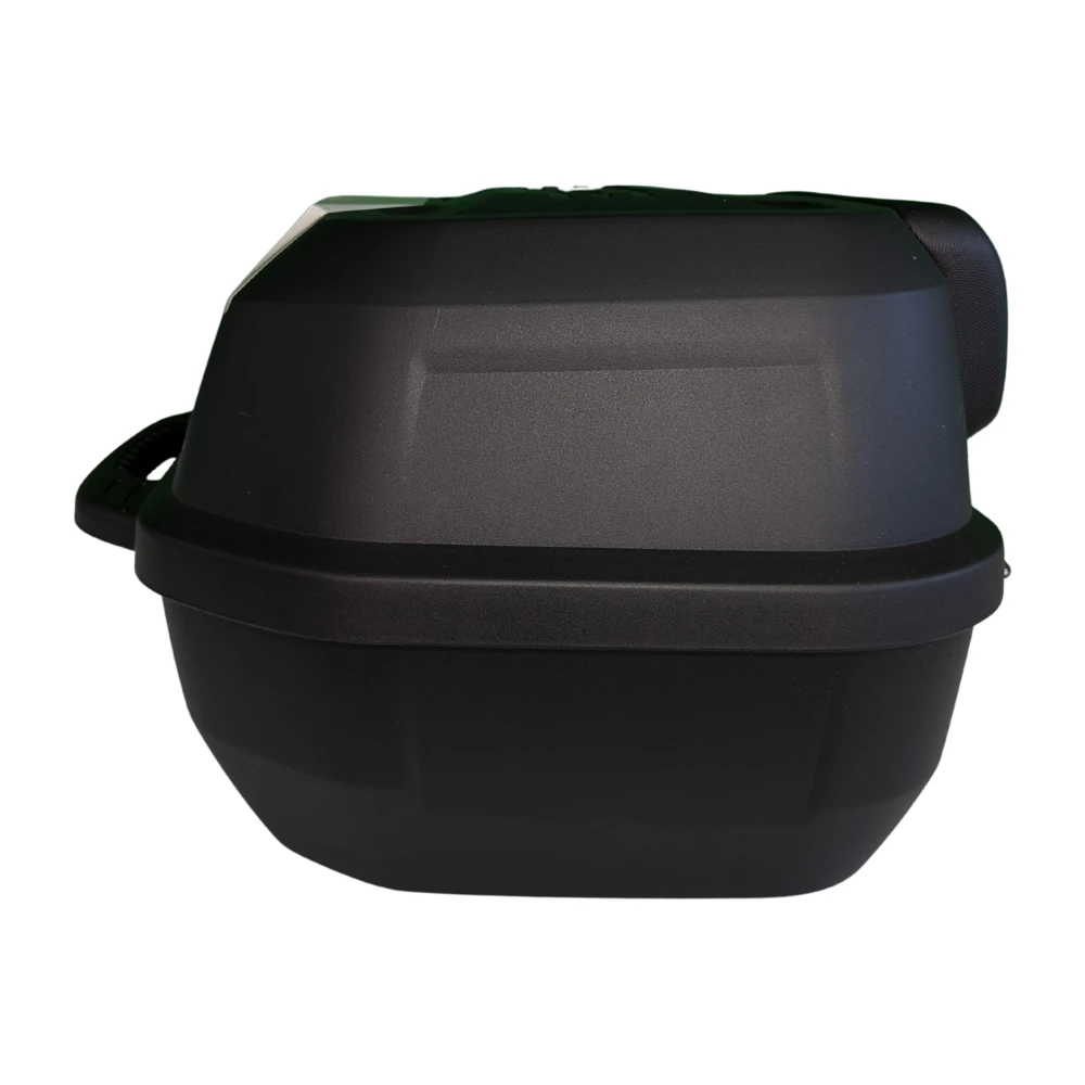 Motorrad-Topcase 47L - Universelles, abnehmbares Topcase mit Schloss und Rückenlehne