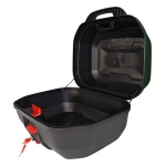 Motorrad-Topcase 47L - Universelles, abnehmbares Topcase mit Schloss und Rückenlehne