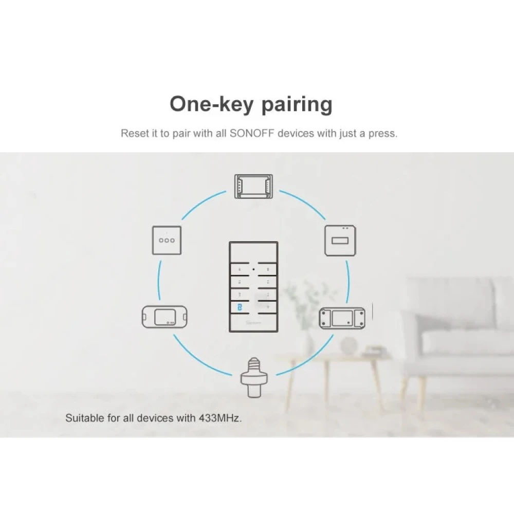 SONOFF RM433R2 Fernbedienung für 433MHz RF-Geräte