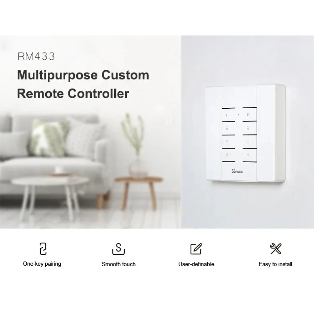SONOFF RM433R2 Fernbedienung für 433MHz RF-Geräte