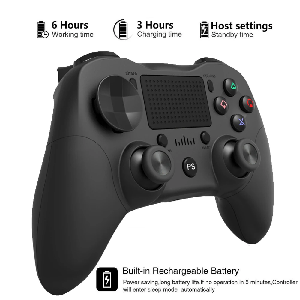 PS4-Controller Weiß kabellos DoubleShock 4 für Playstation 4