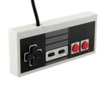 Detalle de los botones del mando con cable para Nintendo Mini NES Classic Edition