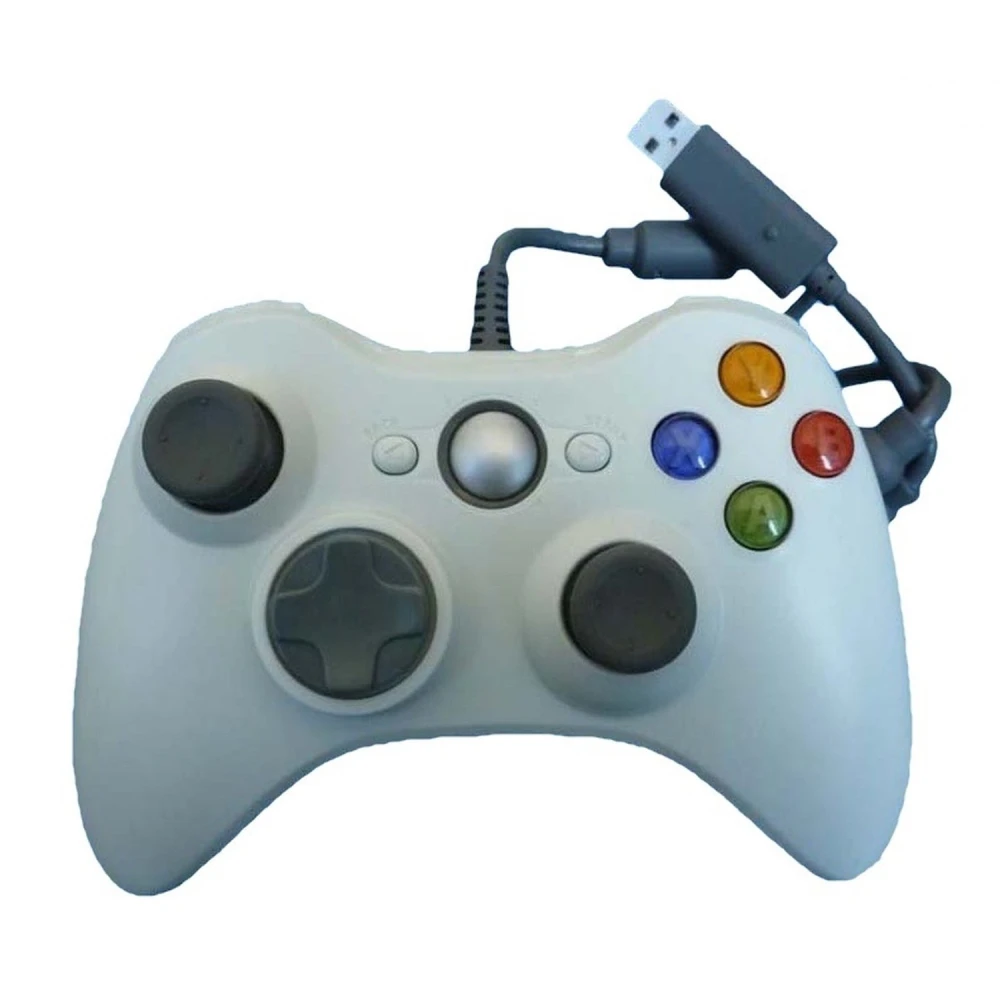 Xbox 360 kompatibler kabelgebundener Controller Weiß
