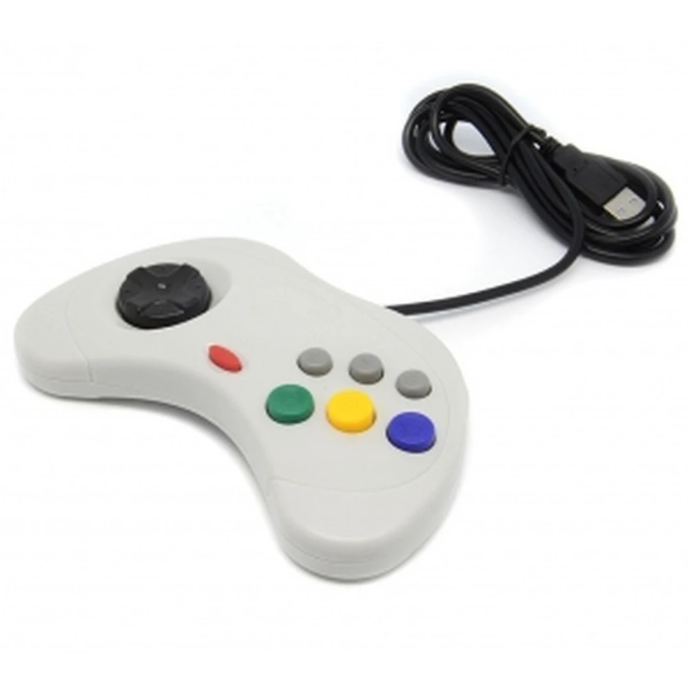 Sega Saturn USB-Controller für PC und Mac - Grau