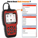 Ancel AS500 OBD2-Scanner Fahrzeug-Diagnosegerät