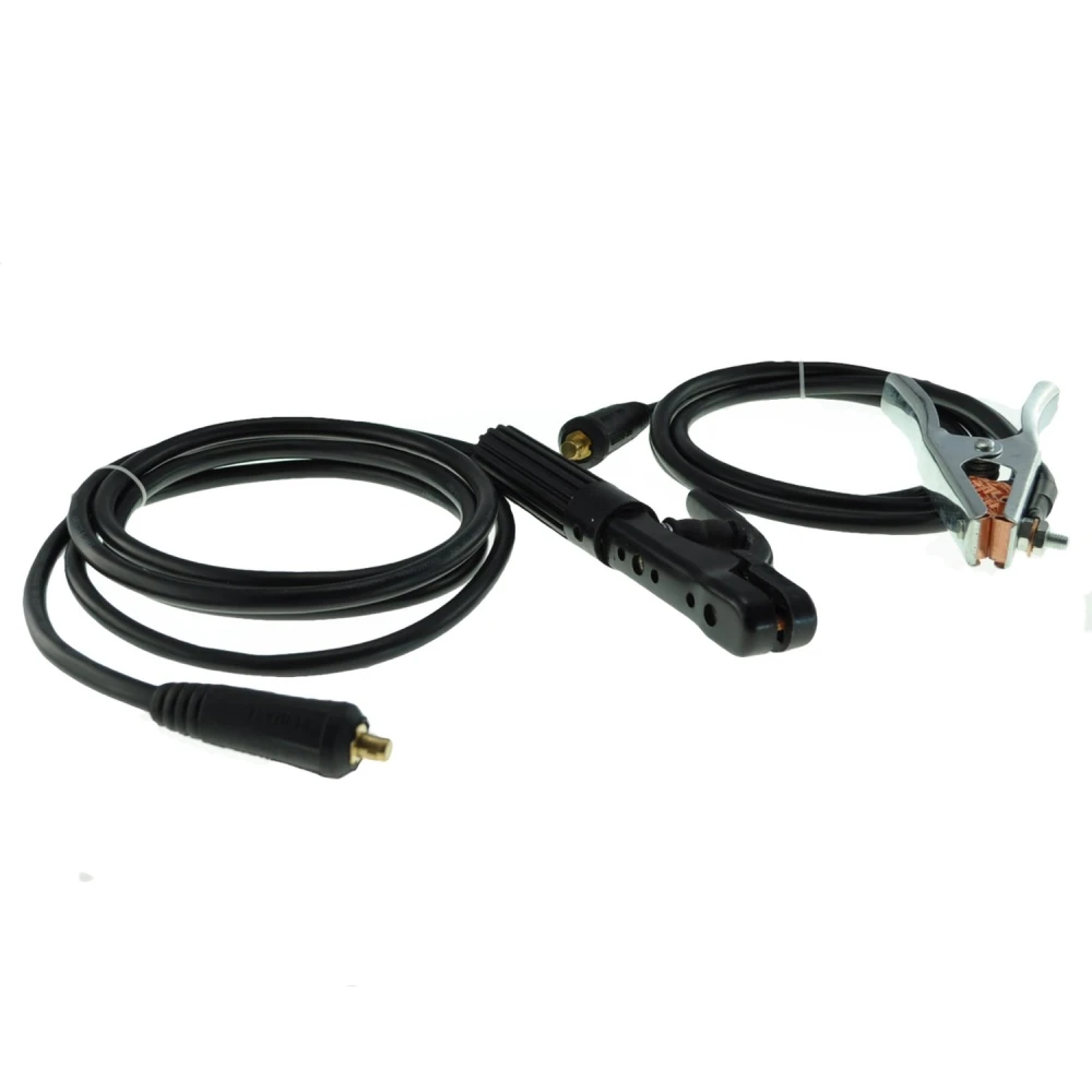 Detalle del panel digital y conexiones de la Maquina Soldadura MMA-200