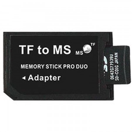 MicroSD MicroSD/MicroSD/MicroSDHC auf MS PRO DUO Adapter MEMORY STICK AND HD PSP 3000  1.00 euro - satkit
