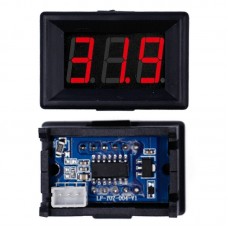 Digitales Mini Voltmeter Rot 3,5v - 30v Led Batterie Spannungsanzeige