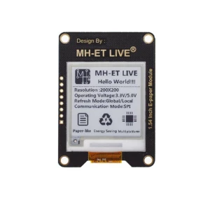 1,54-Zoll ePaper-Modul mit SPI für Raspberry, Arduino und STM32