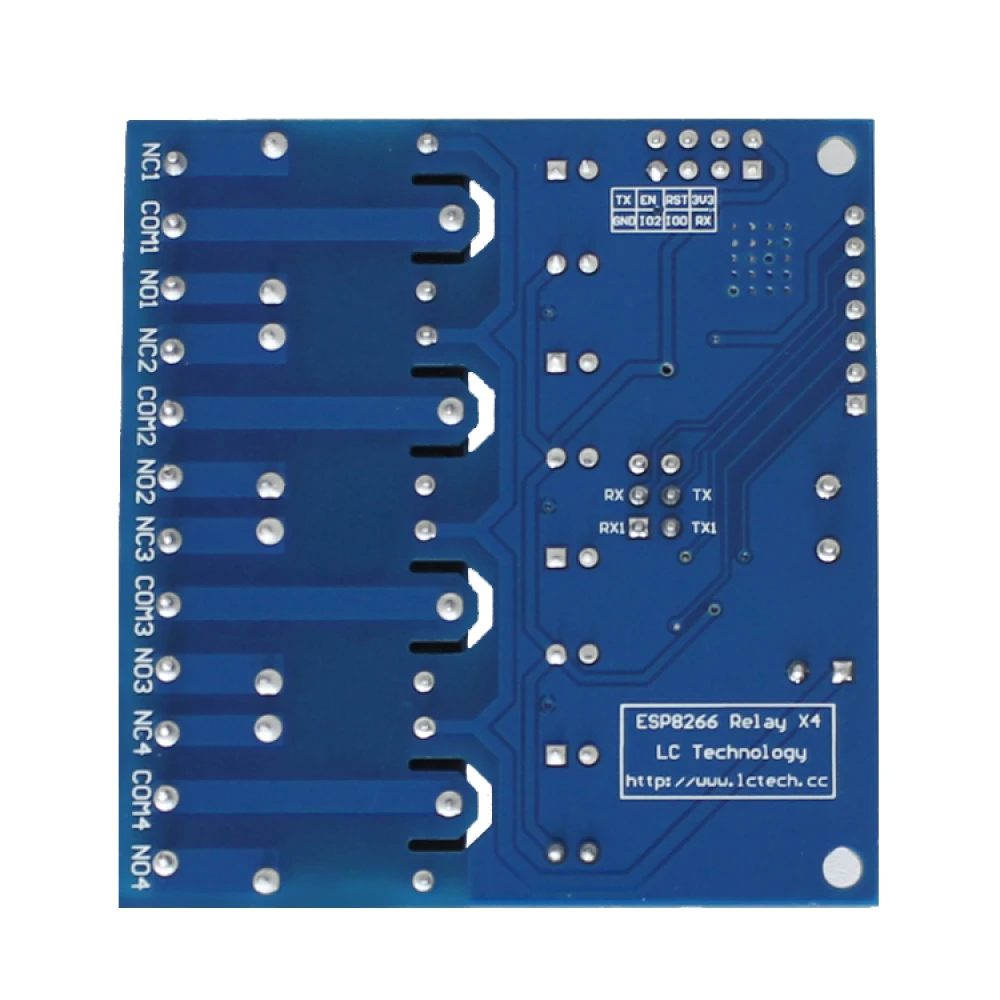 ESP8266 WLAN-Relaismodul 4 Kanäle für Fernsteuerung