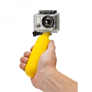 Gelber schwimmender GoPro Monopod für 1/2/3 und SJ4000