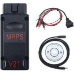 MPPS V21 ECU Chip-Tuning Tool Main + Tricore + Multiboot mit Kabel