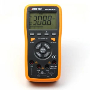 Victor 70C Digitales Multimeter mit Auto-Ranging für präzise Messungen