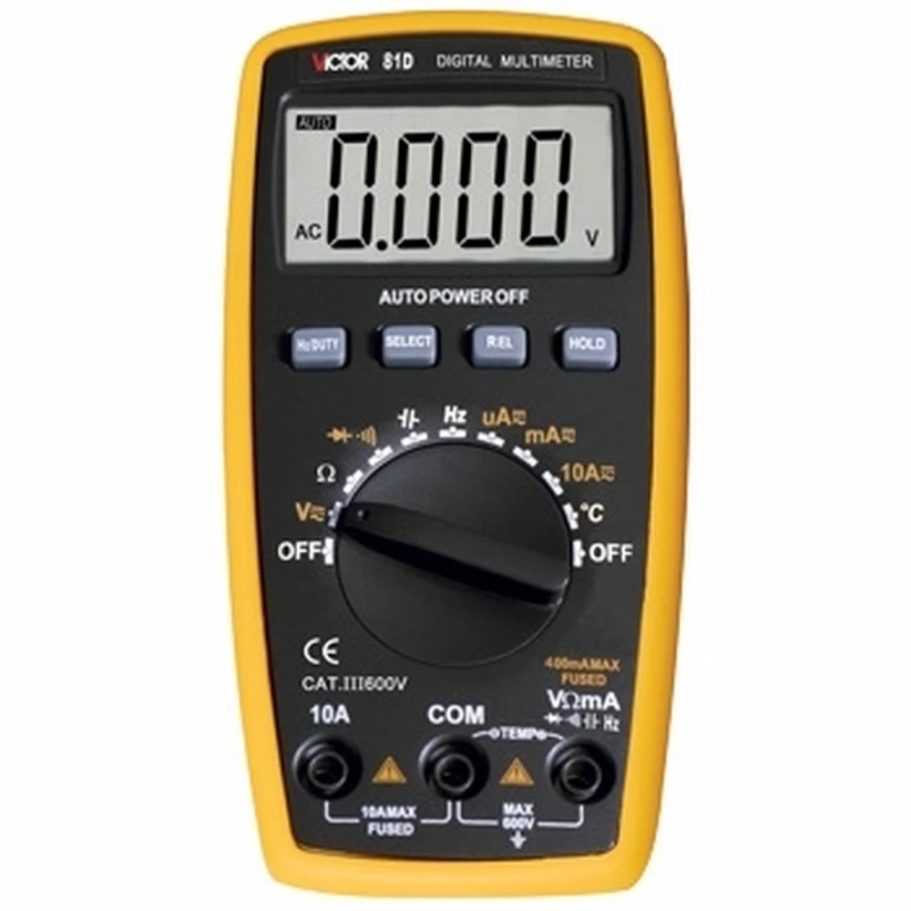 Digitales Autorange-Multimeter Victor 81D - Präzises Messgerät