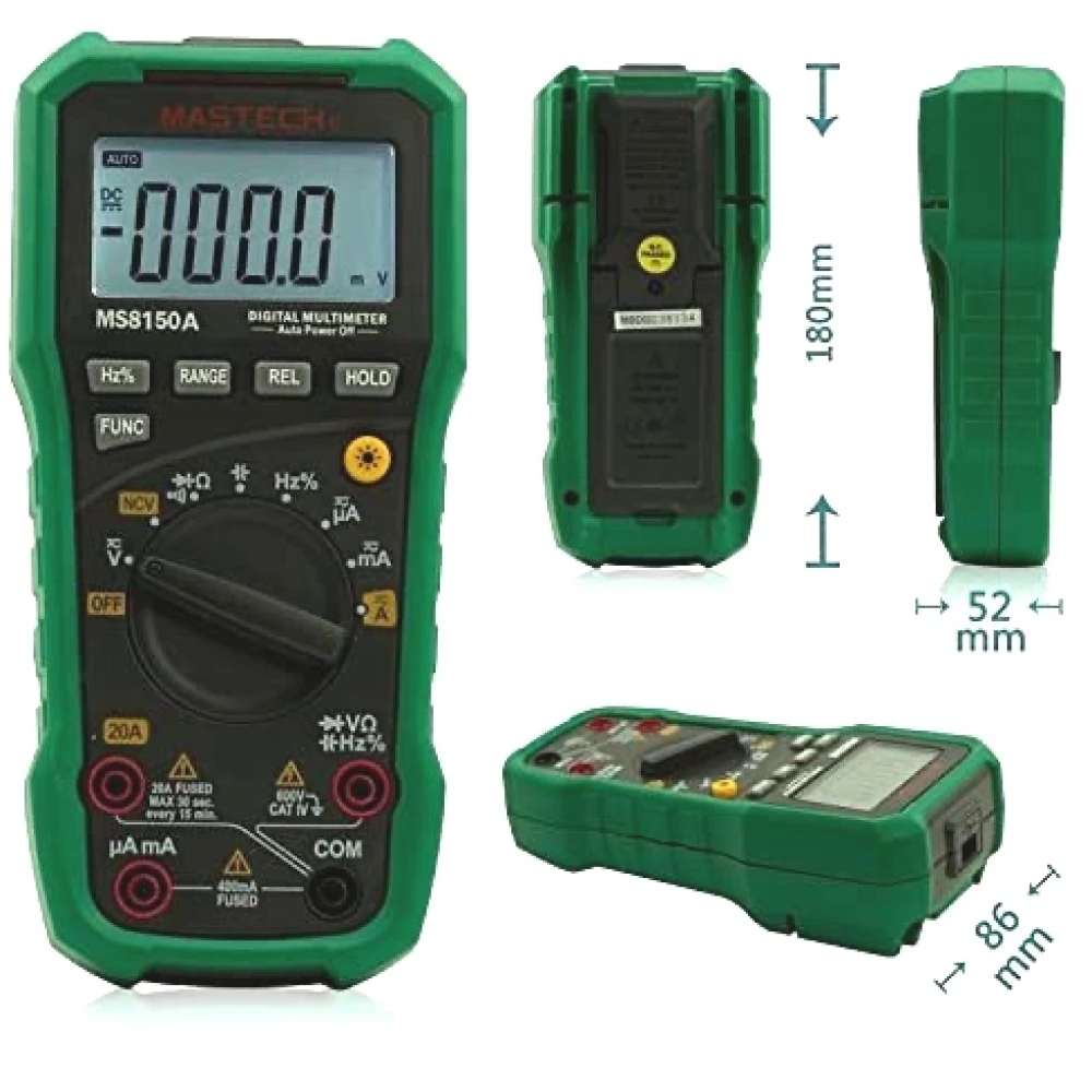 Digitales Multimeter Mastech MS8150A mit Frequenz und Kapazität