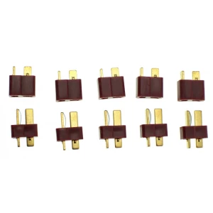 10er Set T-Dean Steckverbinder (5 Stecker + 5 Buchsen) für Drohnen und RC