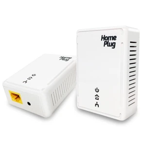 Pack 2 PLC Ethernet 500Mbps für Internet über das Stromnetz