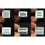 6er-Set Reballing-Schablonen für DDR-, DDR2-, DDR3- und GDDR5-Speicherchips