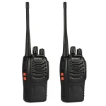 2er-Set Baofeng BF-888S Dualband UHF 5W mit Headset