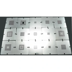 Stencils-Set 90x90 für Konsolen MK-15 HT-90 - Reparaturschablonen