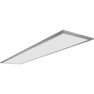 LED-Panel 120x30 48W Kaltweiß 6000K mit weißem Slim-Rahmen