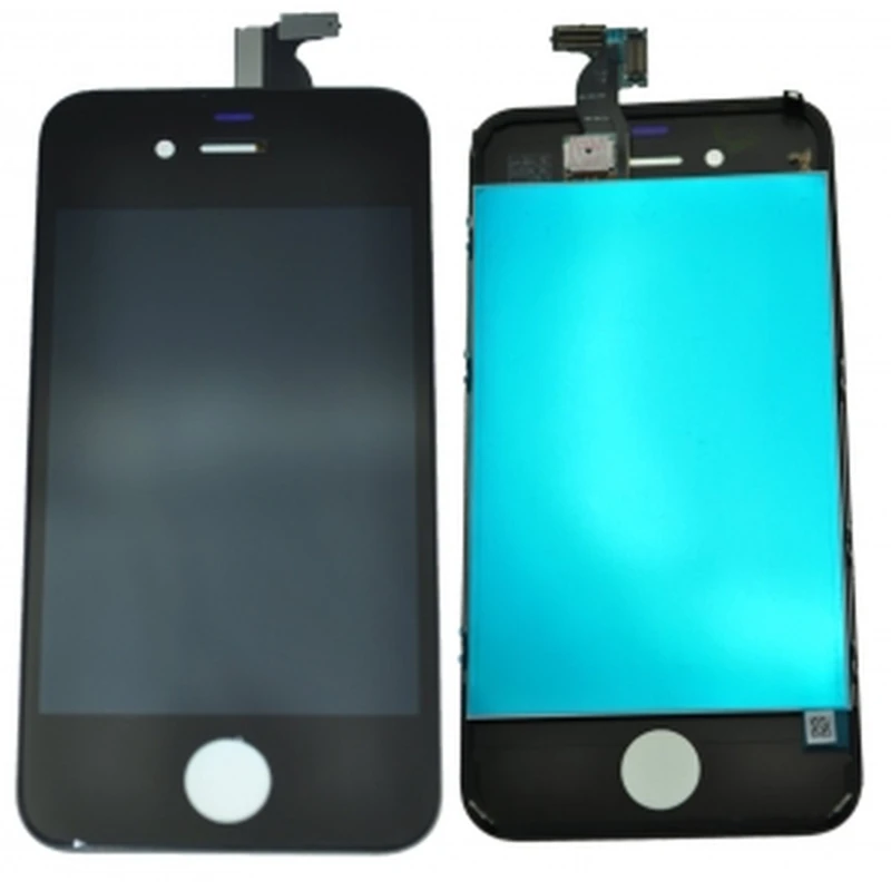 iPhone 4 Display schwarz mit Touchscreen und Glas, einbaufertig