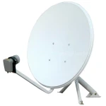 80cm Satellitenschüssel mit Halterung und Universal-LNB für Dreambox Sat-TV
