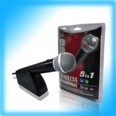 Pega 5 In 1 Drahtloses Mikrofon Ps2/Ps3/Xbox 360 /WII/PC