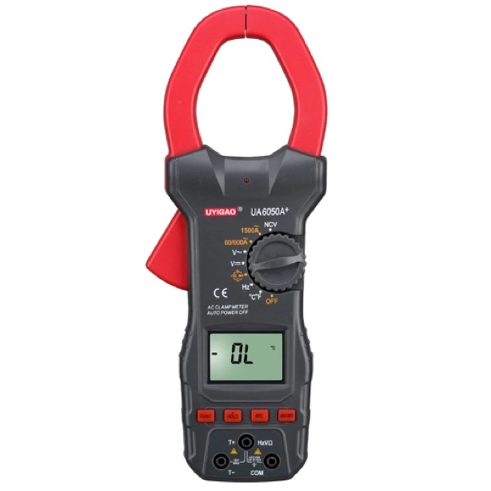 Digitale Stromzange UA6050A+ bis 1500A mit Multimeter und NCV