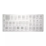 Herramienta de reballing BGA con placa de stencils para móviles MTK A90