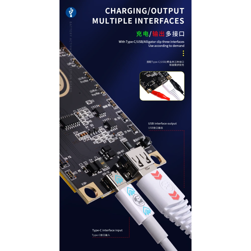 Mechanic BA27 Batterie-Aktivierungsplatine für iPhone und Android