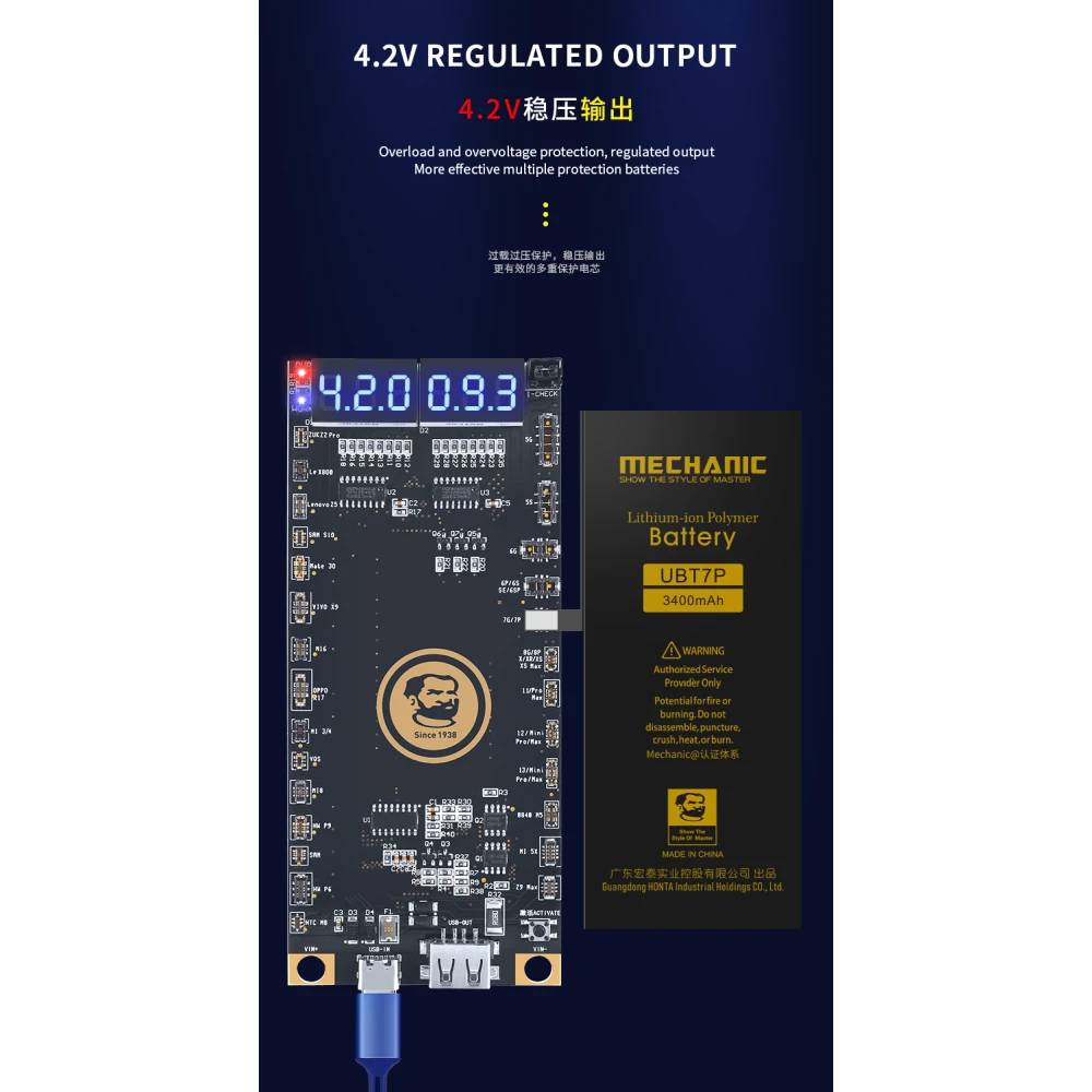 Mechanic BA27 Batterie-Aktivierungsplatine für iPhone und Android