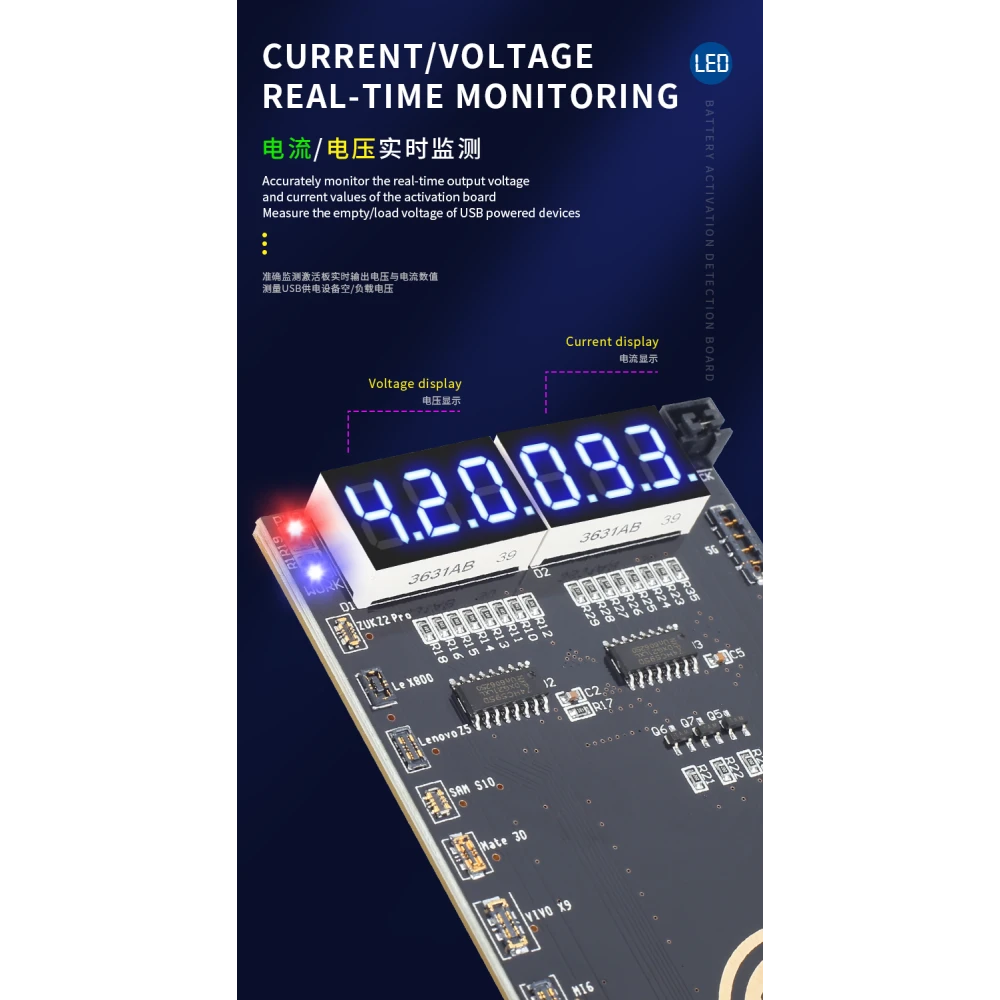 Mechanic BA27 Batterie-Aktivierungsplatine für iPhone und Android