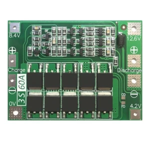 PCB-Schutzplatine 3S 60A für Lithium-Akku, verbesserte Version