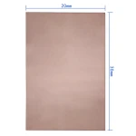 Einseitige PCB-Platine Kupfer 20x30cm aus FR4-Glasfaser für DIY