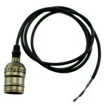 Vintage Retro Edison Industrie-Lampenfassung E27 mit Kabel 1,1 m Modell E1