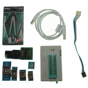 USB-Universalprogrammierer Minipro TL866A mit ICSP und 5 Sockeln für Mikrocontroller
