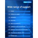 Componentes electrónicos programados con XGecu T48