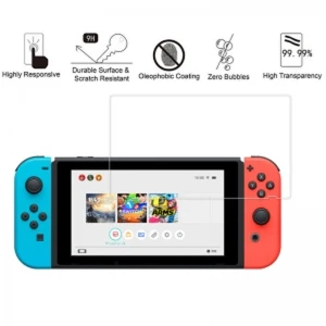 Displayschutz aus gehärtetem Glas für Nintendo Switch mit maximalem Schutz