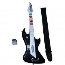 Ps2 Kabellose Elektronische Gitarre (kompatibel Guitar Hero I, Ii Y Iii)