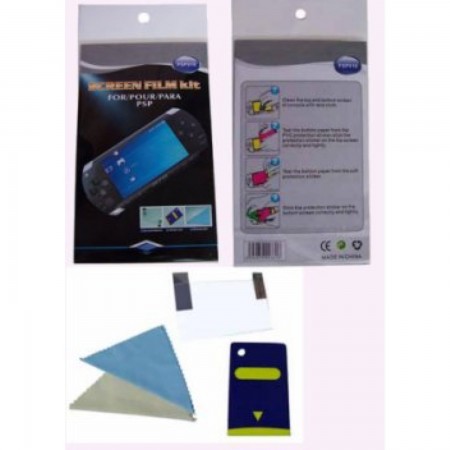 PSP/PSP2000 SLIM/ PSP 3000/ PSP E1004 STREET Displayschutzfolie COVERS AND PROTECT CASE PSP 2000 / PSP SLIM  0.10 euro - satkit