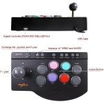 PXN 0082 Arcade Stick für PS3 - Multiplattform-Arcade-Joystick