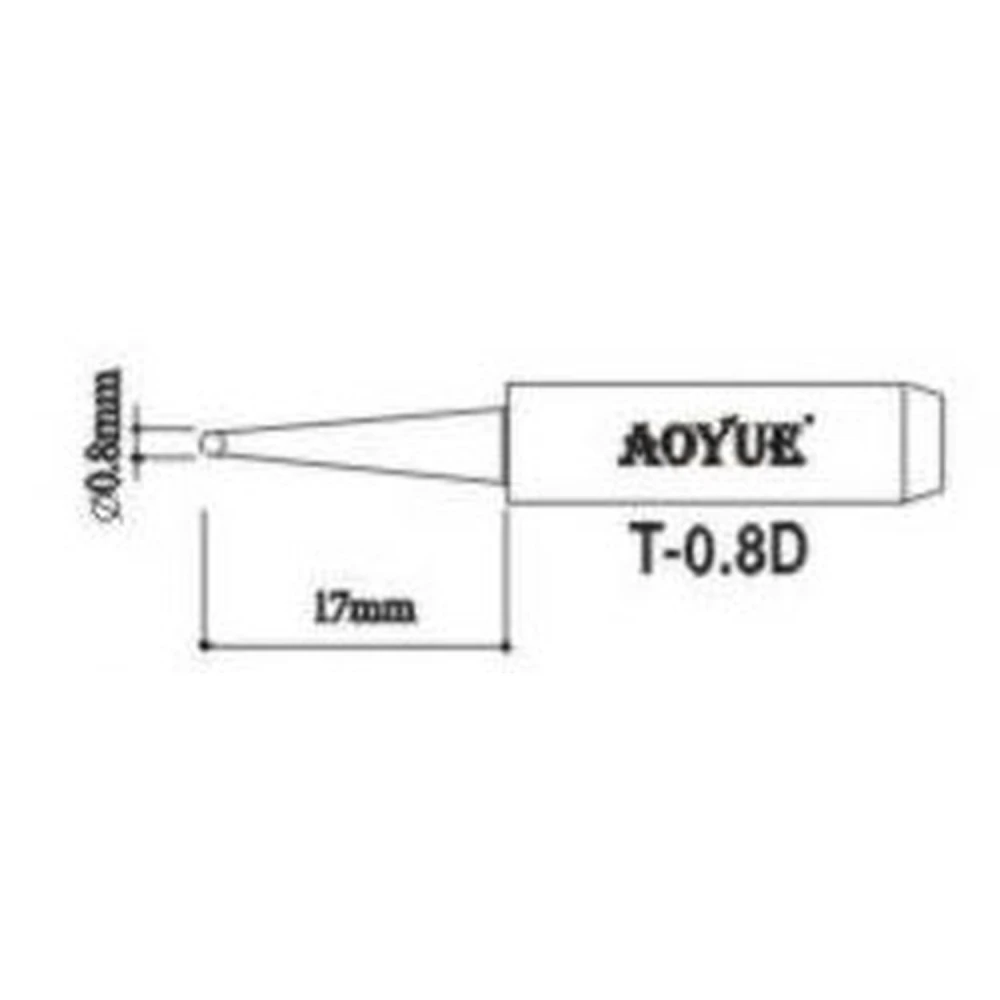 Aoyue T0,8D Lötspitze Ersatz für Lötstationen