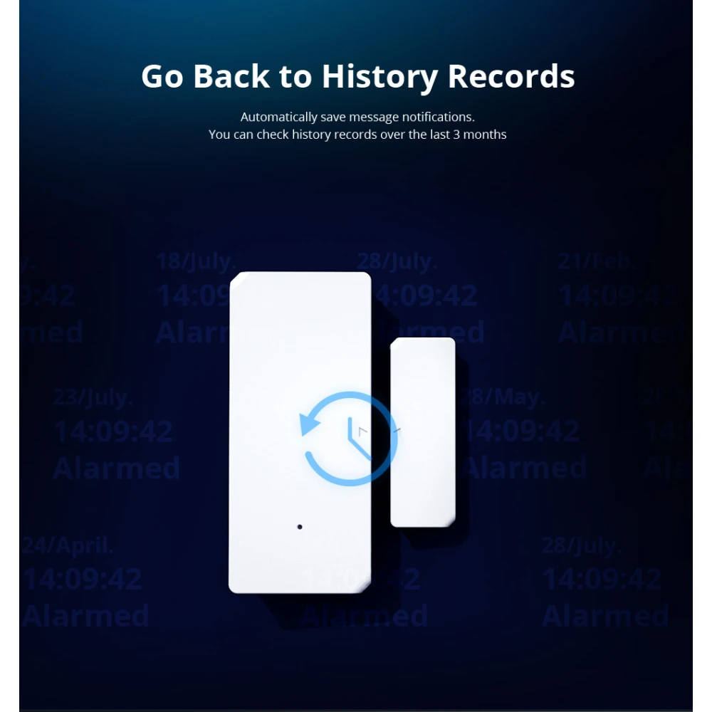 SONOFF DW2 RF Funk-Tür-/Fenstersensor für die Haussicherheit